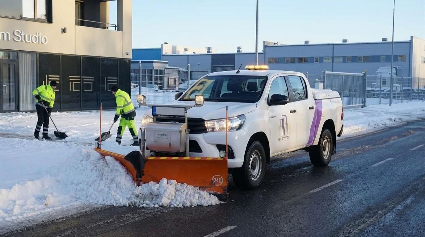 Ford 4×4 — Уборка снега