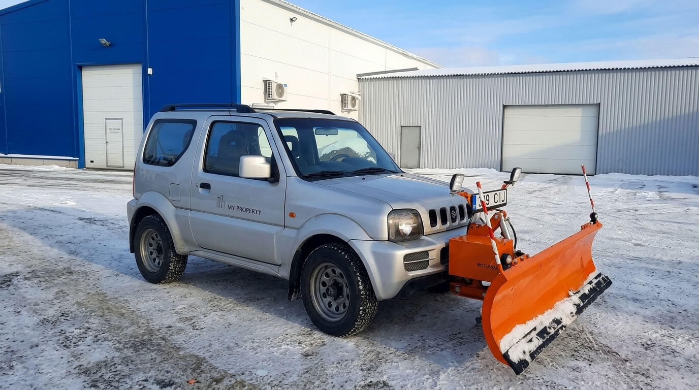 Jimny 4×4 — Уборка снега